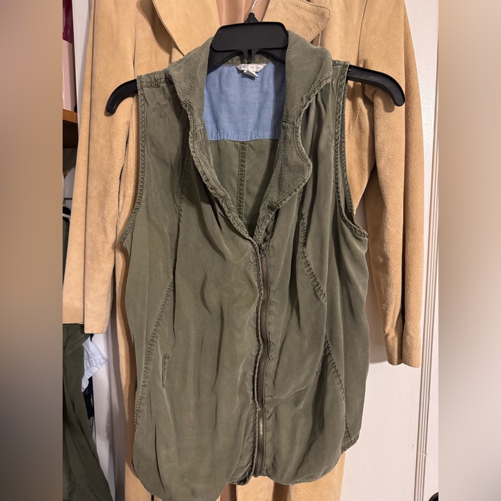 Cato Olive Green Vest